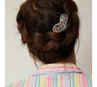 QueenMee Accessories Heart Hair Clip in Crystal - Multi Colour