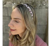 QueenMee Accessories Light Pink Headband Vintage Headband