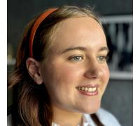 QueenMee Accessories Orange Hair Band