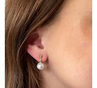 QueenMee Accessories Pearl Drop Clip On Earrings