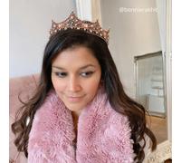 QueenMee Accessories Rose Gold Crown