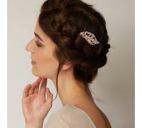 QueenMee Accessories Rose Gold Pearl Hair Clip