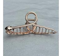 QueenMee Accessories Rose Gold Snake Hair Claw Clip