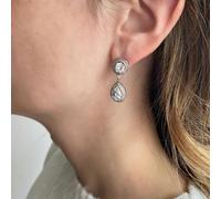 QueenMee Accessories Silver Drop Earrings Small Drop Earrings