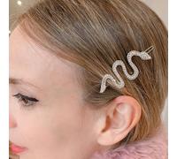 QueenMee Accessories Snake Hair Accessory in Gold or Silver - Silver