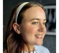 QueenMee Accessories White Hair Band