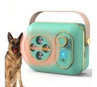 QueenMew Anti Barking Device for Dogs, 5 Modes Ultrasonic Bark Deterrent with 33ft Range, Rechargeable Dog Bark Control Box for Large Small Breeds, Humane for Indoor Outdoor Training Use