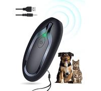 QueenMew Anti Barking Device for Dogs, Pocket-Sized Handheld Dog Barking Deterrent Devices, Waterproof Stop Barking Dog Device with Strobe LED, Training Tools Safe for Dogs, Indoor & Outdoor Use