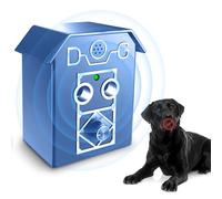 QueenMew Dog Barking Deterrent Devices, 3 Transmitters Ultrasonic Dog Barking Device, 2 Modes Anti Barking Device with LED light, 30Ft Handheld Stop Dog Barking for Indoor Outdoor Training