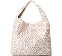 Queenoris Women's 1134 Tote, Shouder Bag, Handbag, Creamy-White