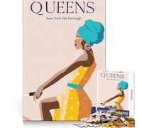 Queens 1000 Piece Teenager Puzzles Recall Power Serene Escape Precise Edges Birthday Present size 38x52cm