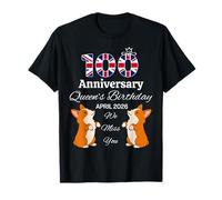 Queen's 100th Birthday Anniversary - 1926-2026 T-Shirt
