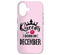Queens are born in December Case for iPhone 17