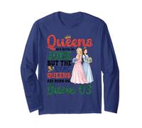 Queens are Born in June The Real Queens are Born On June 03 Long Sleeve T-Shirt