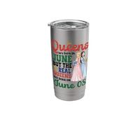 Queens are Born in June The Real Queens are Born On June 08 Stainless Steel Insulated Tumbler