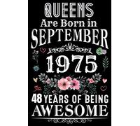 Queens Are Born in September 1975: 48 Years Of Being Awesome, Special Present to queens were born in 1975