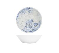 Queens By Churchill Algarve Blue Oatmeal Bowl 15cm - Pack of 6