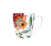 Queen's by Churchill Hippie Florals Retro Pink Acorn Mug