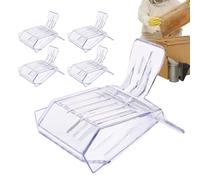 Queens Cage - 5 Clear Clips for Beekeeping | Trap, Durable Queens Handling Marking Tool, Control Clip for Aiary, Labeling Tool for Beehives,