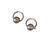 Queen's Choice Gold Stud Earrings, 18K GP 5A Zircon Hypoallergenic Earrings for Women, Party & Dinner Date