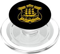 Queen's College - Crest DISTRESSED Look High School Guyana PopSockets PopGrip for MagSafe