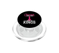 Queens Don't Bow Down To Kings Funny Chess Player Girl PopSockets PopGrip for MagSafe