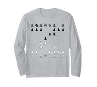 Queen's Gambit Declined - Three Knights Variation Long Sleeve T-Shirt