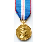Queens Golden Jubilee Medal - Miniature Size Made in Britain by Epic