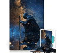 Queens Knights Oath Jigsaw Puzzles 1000 Piece for Teenagers Clear Logic Toy Light Relax Perfect Cut Heartfelt Gift (50x75cm)