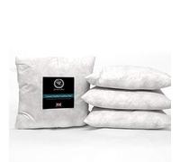 Queens Land Home Natural Duck Feather Pads Inserts for Square Cushion Covers Feather Filled Cushion Inners (18 x 18 inch, Pack of 2)