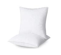 Queens Land Home Poly Cotton Cushion Inner Pads (Pack of 2)-Hollow-fibre Filled (65cm x 65cm)