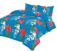 Queens Land Home Printed Duvet Cover & 2 Pillow Cases Bed Set in (KENZIE, DOUBLE)
