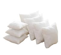 Queens Land Home Square Cushion inner Pads and Pillow Filled With Stuffer Non Allergenic Hollowfibre for Sofa and Bed in Package Pack of 2 or Pack of 4(Pack of 4, 40cmx40cm(16" x 16"))