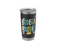 Queens New York NYC Bodega Baddie Diva Melanin Queen Women Stainless Steel Insulated Tumbler