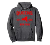 Queens NY Souvenir Tee Native Map NYC EST. 1683 Pullover Hoodie