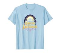 Queens of Halloween: Spooky Witch Night Moon Party T-Shirt, Men, Baby Blue, M