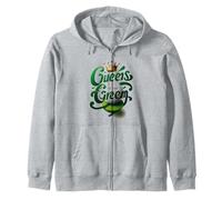 Queens of the Green - Fun Ladies Golf Zip Hoodie