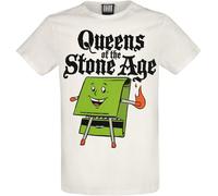 Queens Of The Stone Age Amplified Collection - Match Book T-Shirt off white M