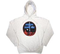 Queens Of The Stone Age Men's Branca Sword Hoodie in Grey | Size: Large Queens Of The Stone Age Grey L