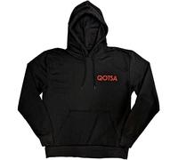 Queens Of The Stone Age Men's Snake Logo Hoodie in Black | Size: Medium Queens Of The Stone Age Black M