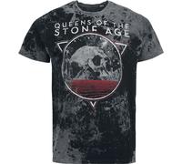 Queens Of The Stone Age Skull T-Shirt grey 3XL