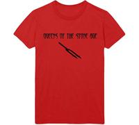 Queens Of The Stone Age Songs for the Deaf T-Shirt in Red | Size: Medium Queens Of The Stone Age Red M