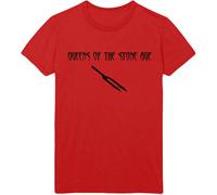 Queens of The Stone Age Deaf Songs T-Shirt red M