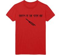 (S, Red) Queens Of The Stone Age Songs for the Deaf T Shirt