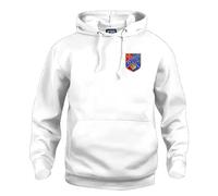Queens Pk. Rangers 1953 Retro Football Hoodie Embroidered Logo White