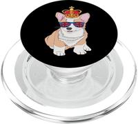 Queens Platinum Jubilee 70 Years Souvenir British Corgi Dog PopSockets PopGrip for MagSafe