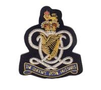 Queen's Royal Hussars Regimental Blazer Badge