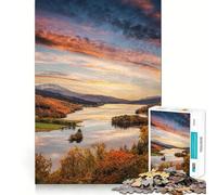Queens View Pitlochry 1000 Adult Pieces Jigsaw Puzzle Mind Challenge Toy Together Fun Quality Cut (50x75cm)
