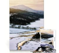 Queens View Pitlochry 1000 Piece Jigsaw Puzzles for Adults Jigsaw Smart Game Together Fun Image Assembly Seasonal Gift (38x52cm)