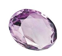 Queenslands Amethyst Kathela Natural Trillion Cut Purple Certified Amethyst Kathela Gemstone 9.3 Ratti Crystal Amethyst, Crystal, Amethyst